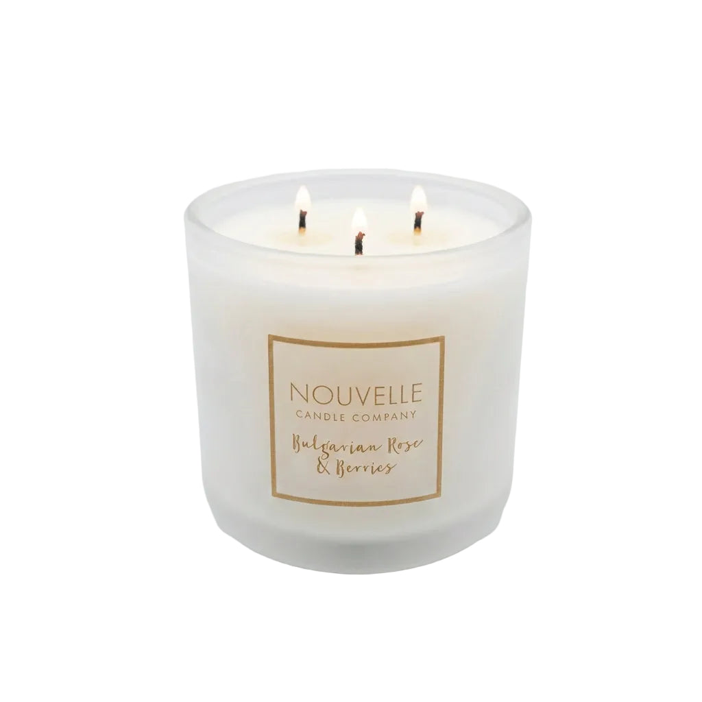 Signature Color Classic Candle-FROSTED WHITE