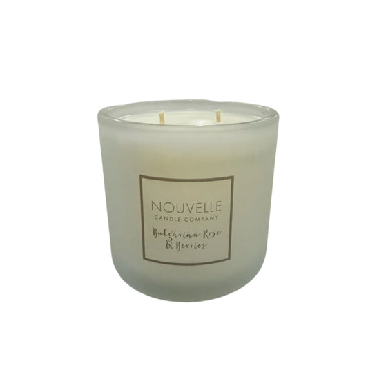 Signature Color Classic Candle-FROSTED WHITE