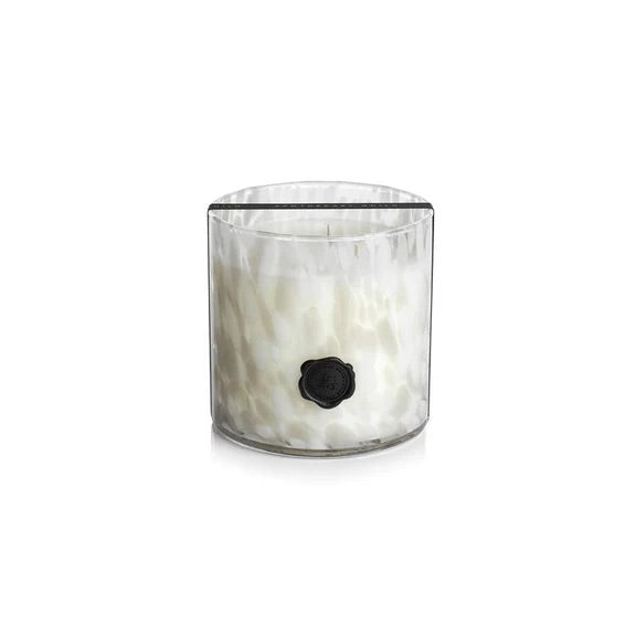 AG Opal Glass 3 wick candle jar - GARDENIA